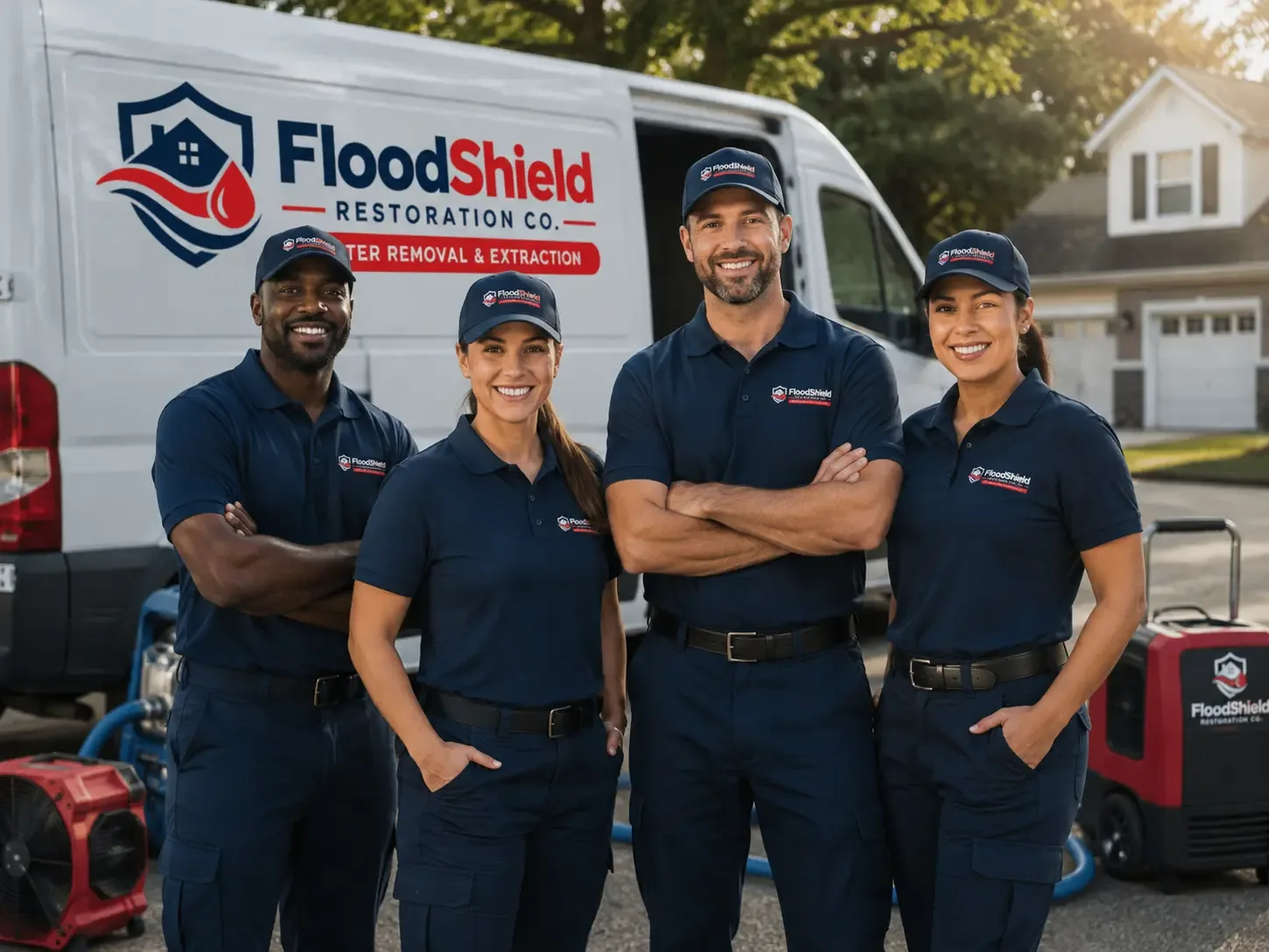 Flood Damage Restoration company in Shasta, CA